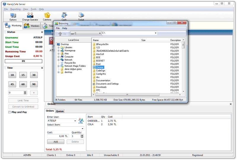 Internet Cafe Software Screenshot #06